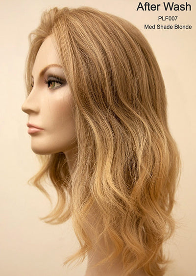 PLF006 HM [Full Wig | Monofilament Top | Lace Front | 100% Hand-Tied | 100% Human Hair]