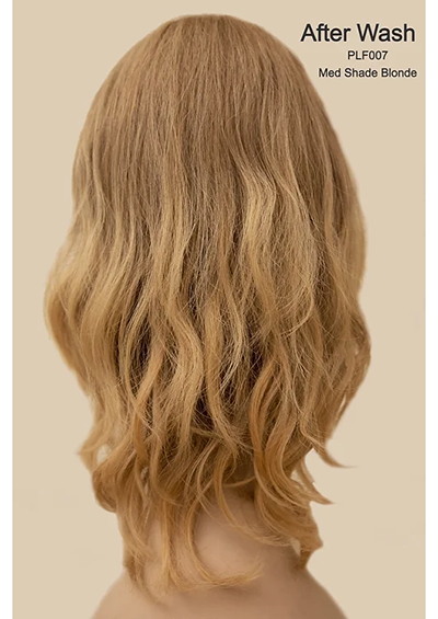 PLF006 HM [Full Wig | Monofilament Top | Lace Front | 100% Hand-Tied | 100% Human Hair]