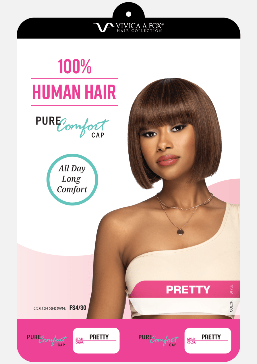 PRETTY [Full Wig | Pure Comfort Cap | 100% Natural Human Hair]