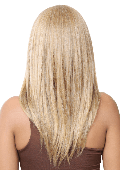 Q PART LACE ZEYA [Full Wig | Glueless Lace \ Lace Center Part | Iron Friendly Synthetic]