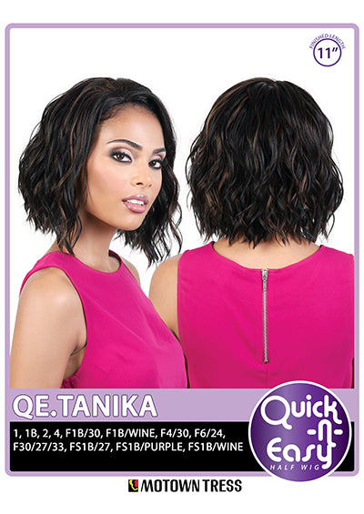 QE. TANIKA [Half Wig | Quick N Easy | 100% Synthetic]
