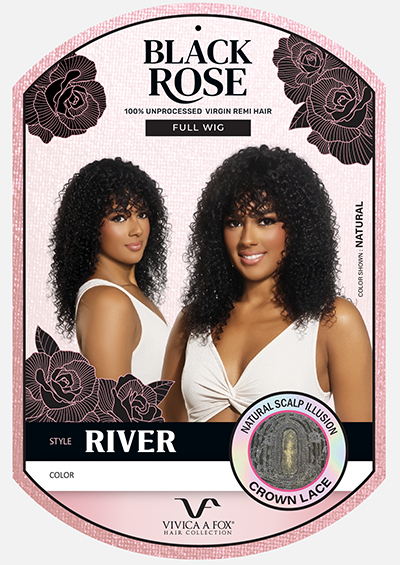 RIVER [Full Wig | 2” HD Crown Lace Part | 100% Unprocessed Virgin Remi Hair]