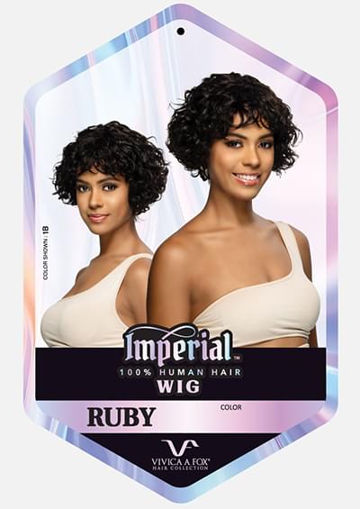 RUBY [Full Wig 2 Secure Combs | 100% Human Hair].