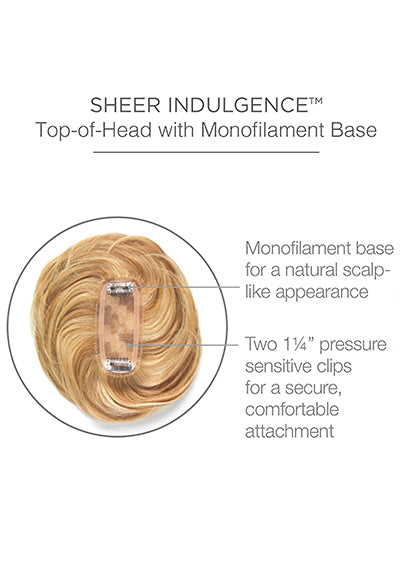 100% HUMAN HAIR BANG [HH Bang | Sheer Indulgence Mono Base | 100% Human Hair]