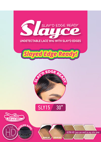 SLY15 [Full Wig | Slayed Edge | Ultra HD Lace | Glueless Band | Premium Synthetic]