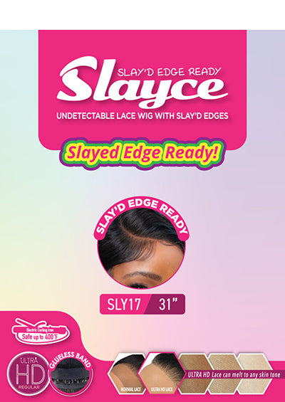 SLY17 [Full Wig | Slayed Edge | Ultra HD Lace | Glueless Band | Premium Synthetic]