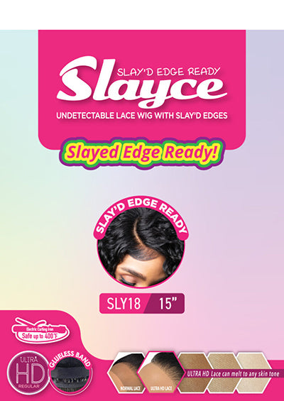 SLY18 [Full Wig | Slayed Edge | Ultra HD Lace | Glueless Band | Premium Synthetic]