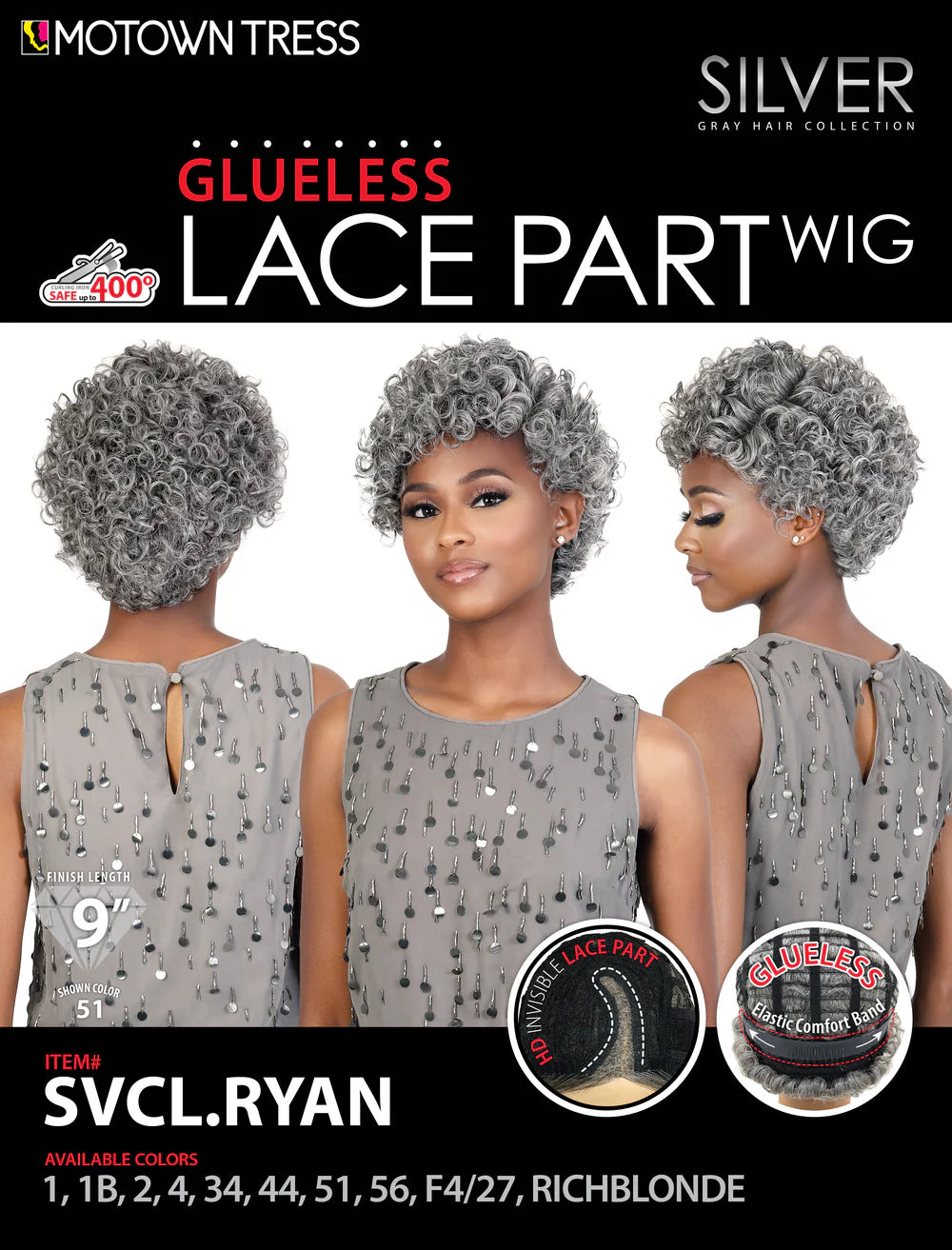 SVCL.RYAN [Full Wig | Glueless HD Invisible Lace | Hi-Temp Fiber]