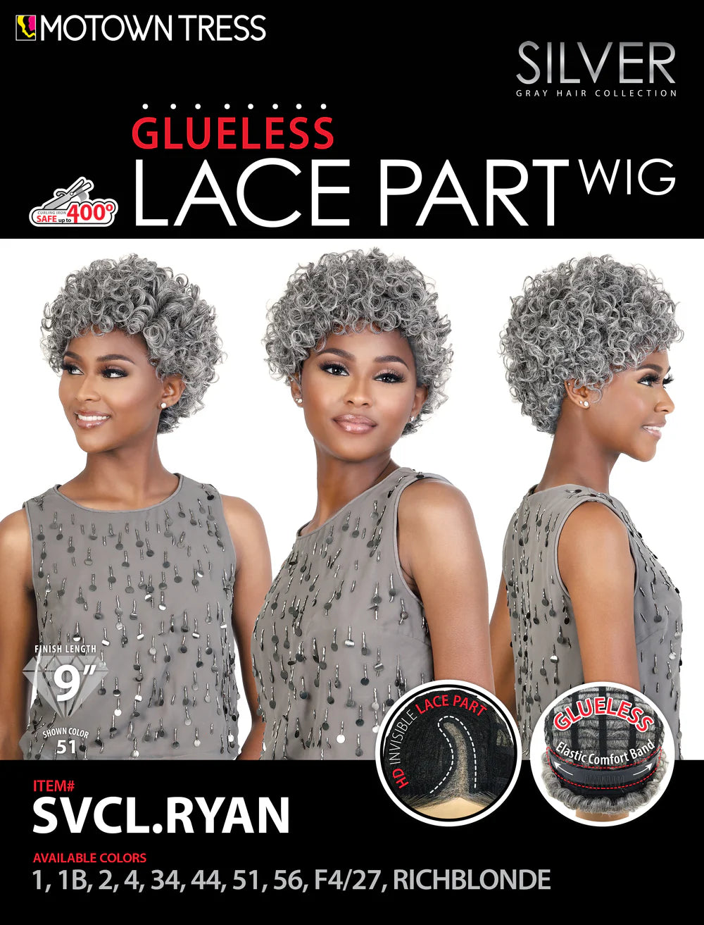 SVCL.RYAN [Full Wig | Glueless HD Invisible Lace | Hi-Temp Fiber]