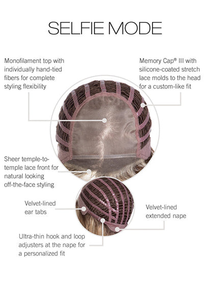 SELFIE MODE [Full Wig | Lace Front | Monofilament Top | Memory Cap III | Heat-Friendly Fiber]