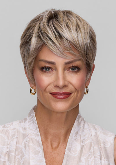 TESS [Full Wig | Lace Front | Single Monofilament | Wefted Back | Heat Resistant Synthetic]
