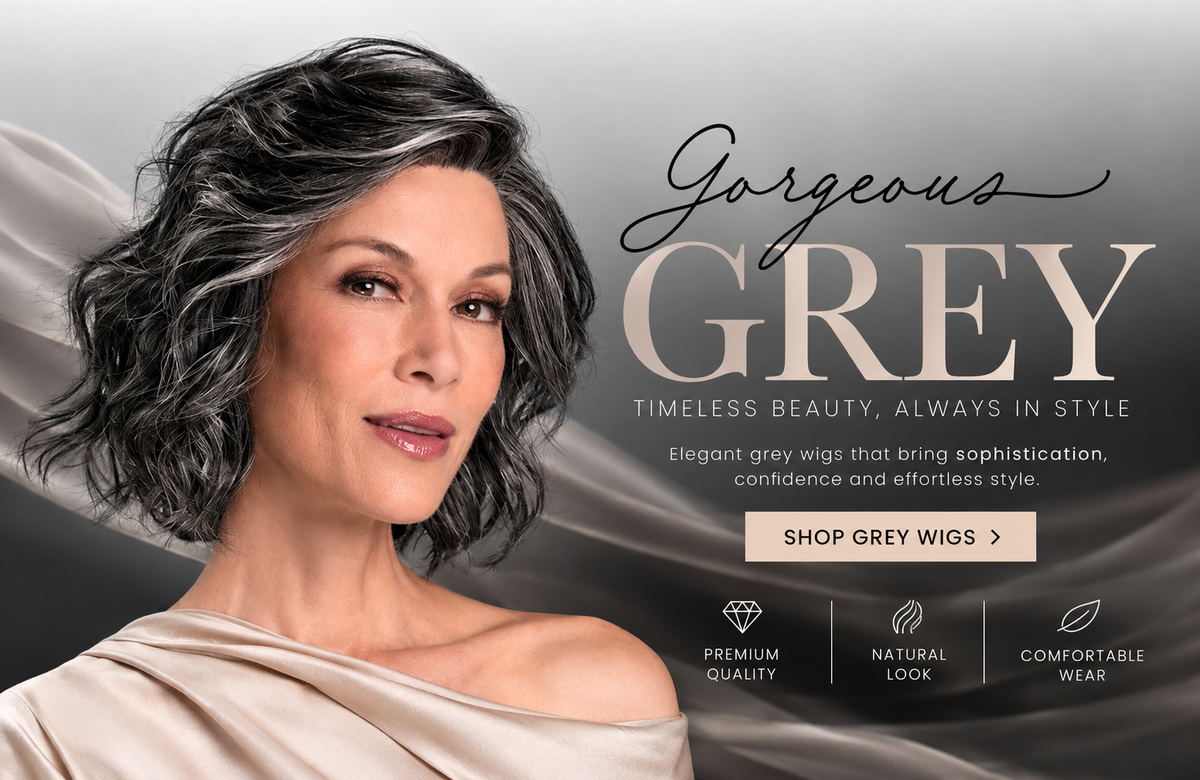 Grey Wigs for Women
