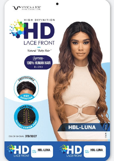HBL-LUNA [Full Wig | Natural Baby Lace Front | Human Hair Blend]
