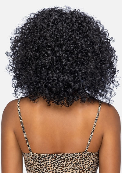 REIGN [Full Wig | Deeep Lace Front | Spiral Curl with Braided | Synthetic]