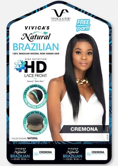 CREMONA [Full Wig | 13x5 Hand-Tied | Frontal Lace | Remi Natural Human Hair]