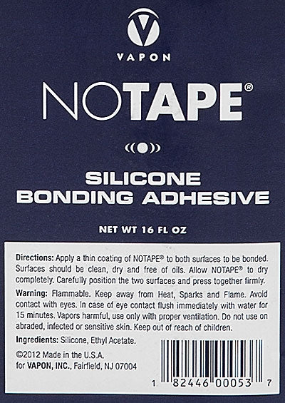 NOTAPE [16 FL OZ | Silicone Bonding Adhesive | Hypo-allergenic]