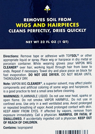VAPON WIG CLEANER [Wigs & Hairpiece Cleaner | 1 QT.]