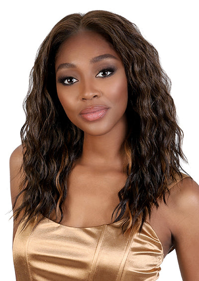 WHLB.ARI [Full Wig | 360 Whole Hand-Tied Lace | Glueless | Human Hair Natural Mix]
