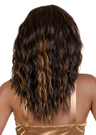 WHLB.ARI [Full Wig | 360 Whole Hand-Tied Lace | Glueless | Human Hair Natural Mix]