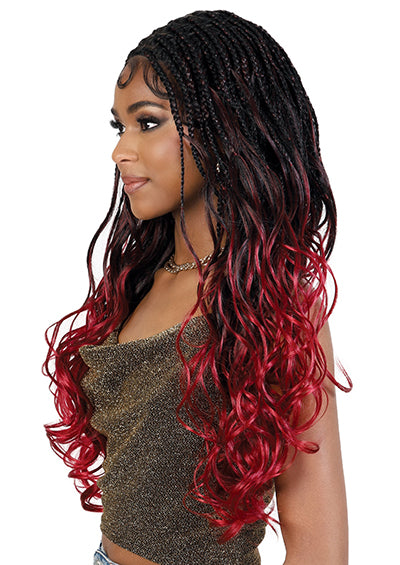 WLB.FRENCH [Full Wig | Hand-Braided | HD Whole Hand-Tied Lace | Synthetic Fiber]