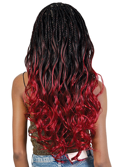 WLB.FRENCH [Full Wig | Hand-Braided | HD Whole Hand-Tied Lace | Synthetic Fiber]