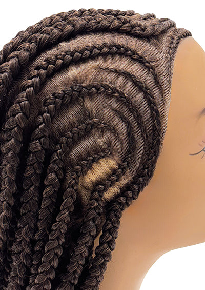 WLB.MAZE [Full Wig | Hand-Braided | HD Whole Hand-Tied Lace | Synthetic Fiber]