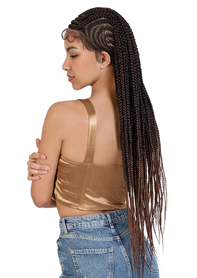WLB.MAZE [Full Wig | Hand-Braided | HD Whole Hand-Tied Lace | Synthetic Fiber]