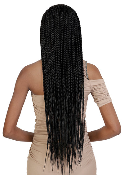 WLB.SIDECR [Full Wig | Hand-Braided | HD Whole Hand-Tied Lace | Synthetic Fiber]