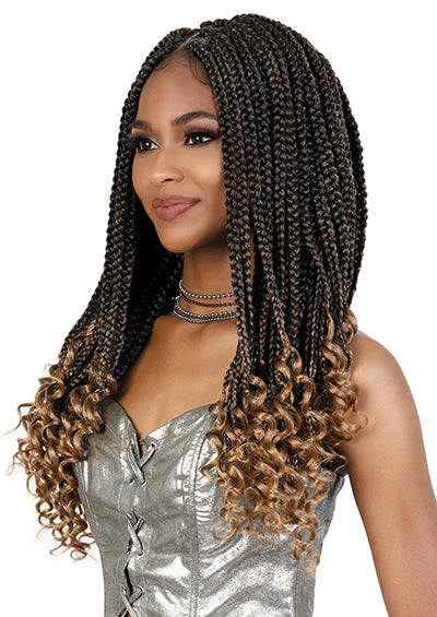 WLBII.LUCK [Full Wig | Hand-Braided | HD Hand-Tied Lace | Synthetic Fiber]