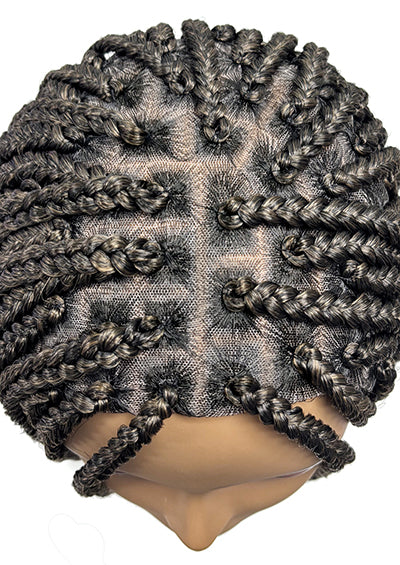 WLBII.LUCK [Full Wig | Hand-Braided | HD Hand-Tied Lace | Synthetic Fiber]