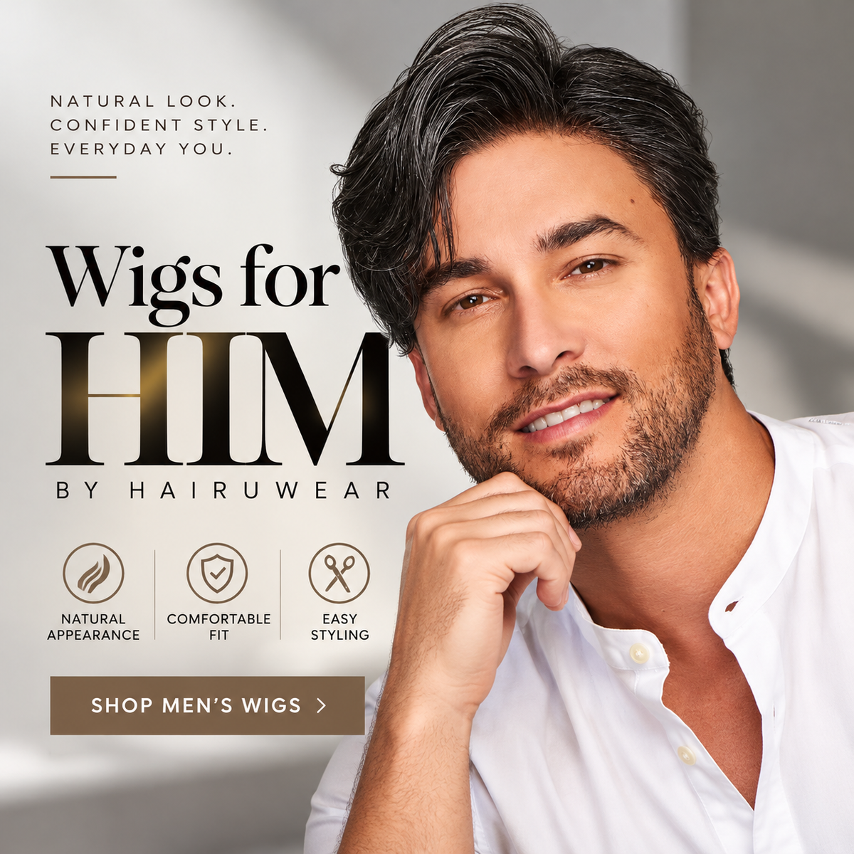 Men's Wigs and Top Pieces