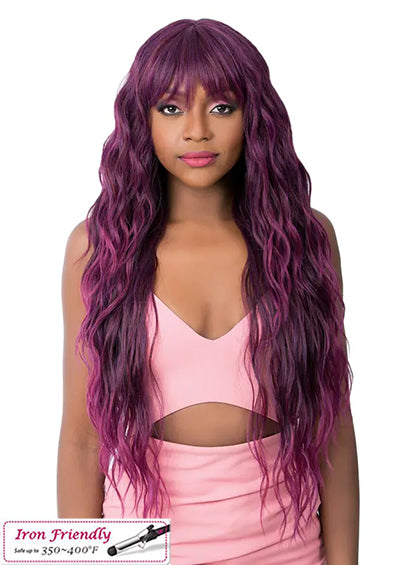 ANGELICA [Full Wig | Bang with Lace Part | Synthetic]