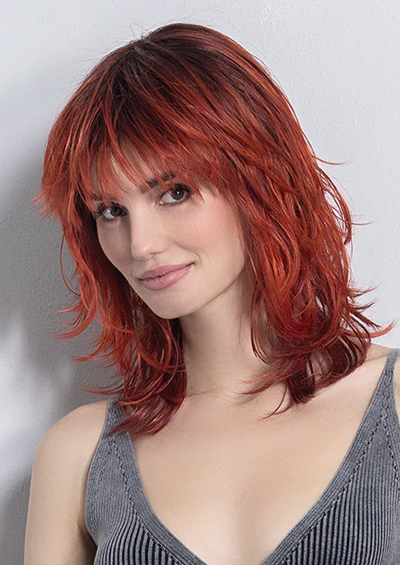 ERENGY [Full Wig | Monofilament Crown | Wefted Basic Cap | Heat Friendly Synthetic]