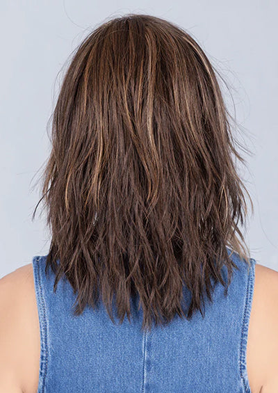 FLOW MONO PART [Full Wig | Extended Lace Front | Mono Part | Wefted | Heat Friendly Synthetic]