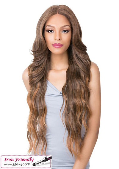 FRONTAL S LACE DARA [Full Wig | Deep Lace | Natural Hairline | Premium Synthetic Fiber]