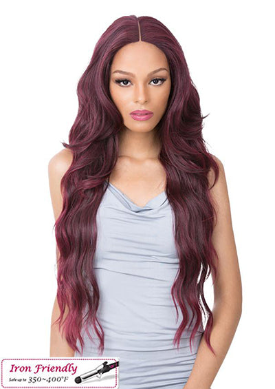 FRONTAL S LACE DARA [Full Wig | Deep Lace | Natural Hairline | Premium Synthetic Fiber]