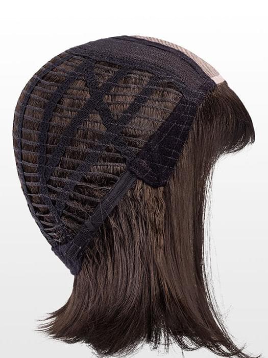 SUE MONO [Full Wig | Monofilament Part | Machine-Tied | Premium Synthetic].