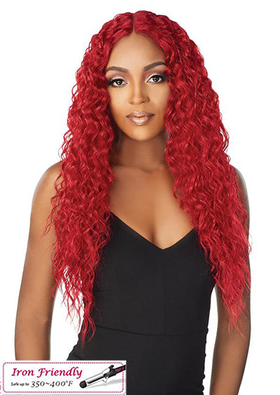 SWISS LACE QUINNIE [Full Wig | Soft Silk Lace Front | Iron Friendly Synthetic]