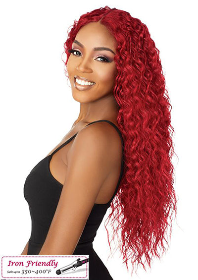 SWISS LACE QUINNIE [Full Wig | Soft Silk Lace Front | Iron Friendly Synthetic]