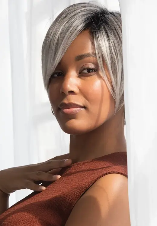 VESPER [Full Wig | Front Lace Line | 100% Hand-tied | Premium Synthetic]